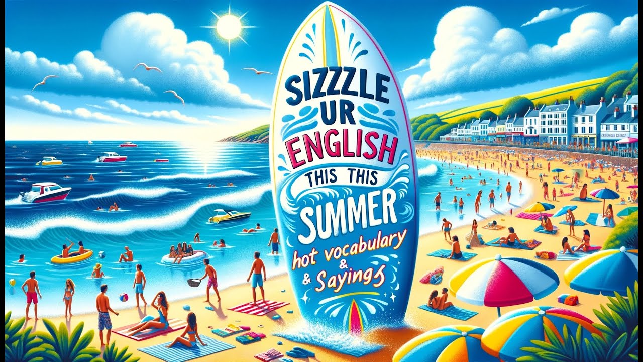 🌞🔥 Sizzle Your English This Summer: Hot Vocabulary & Sayings 🌊🍹