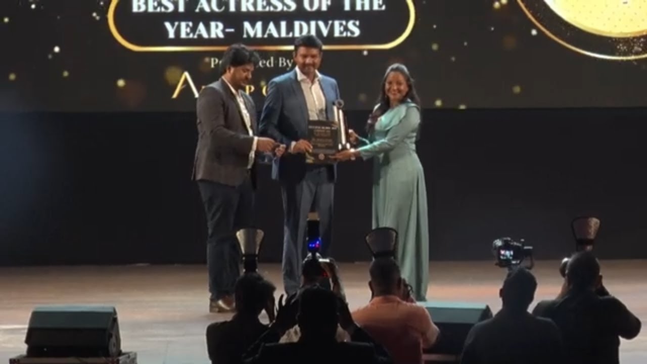 Ms. Amira Ismail-Best Actress of the Year- Maldives-Asia's Icon Awards 2024