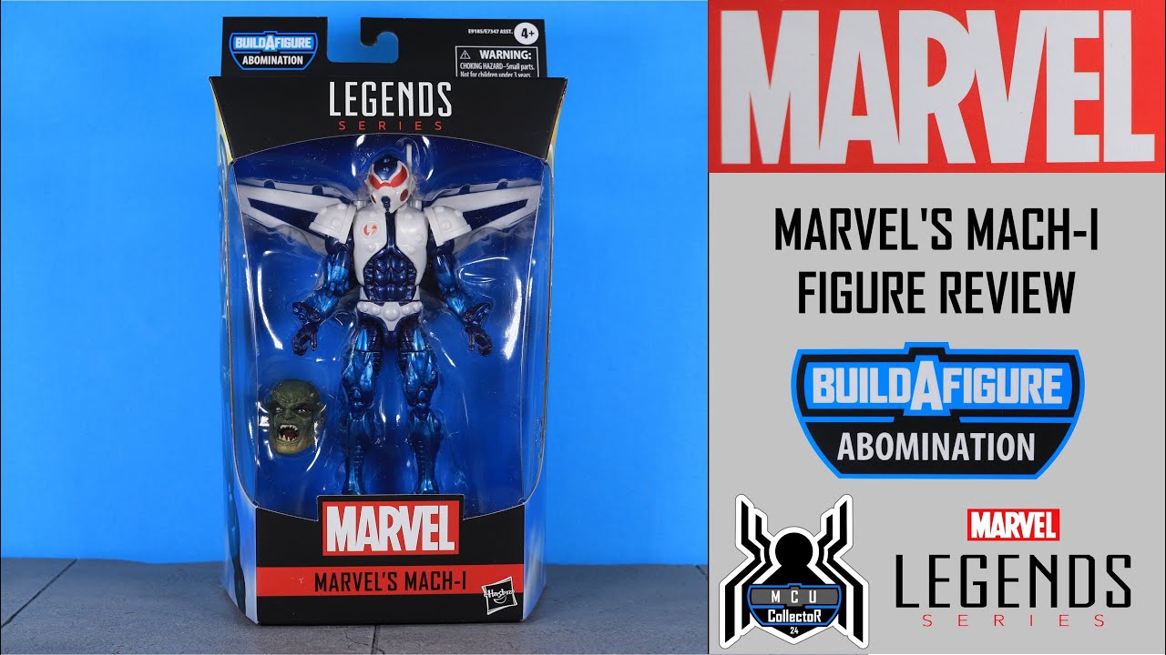 Marvel Legends MACH-I Avengers GamerVerse Abomination BAF Wave Figure Review
