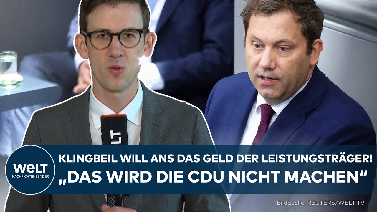 N&Auml;CHSTER KOALITIONSSTREIT? Klingbeil will an das Geld der &bdquo;Reichen&ldquo; &ndash; &bdquo;Wird die Union nicht machen&ldquo;