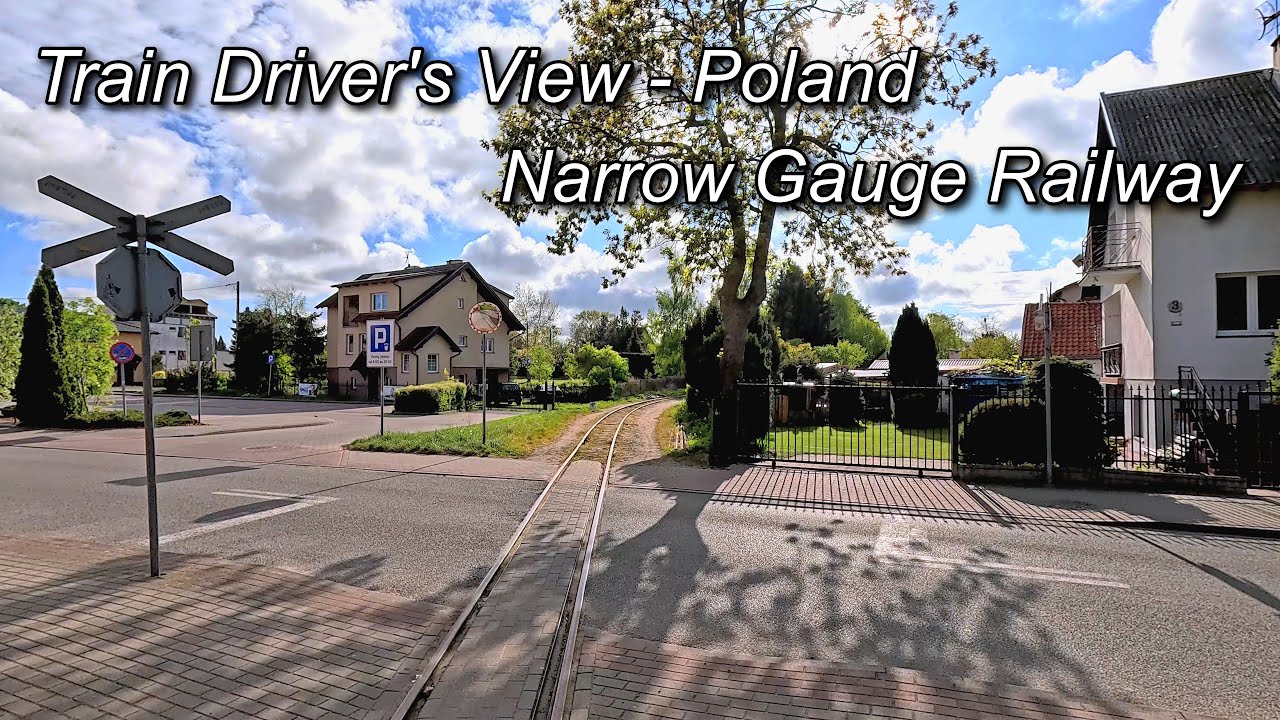 Train Driver's View (Poland) - Żuławy Narrow Gauge Railway - Part 3 - Stegna Gdańska to Sztutowo