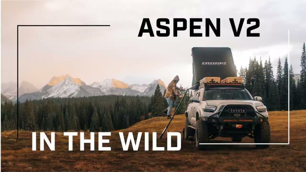 Aspen V2 - Reinventing the Classic Clamshell Rooftop Tent
