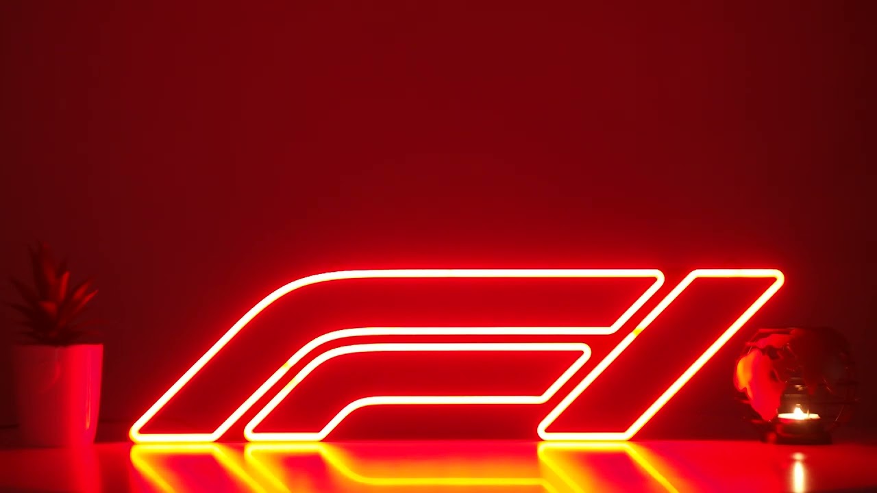 F1 Logo LED Neon Sign