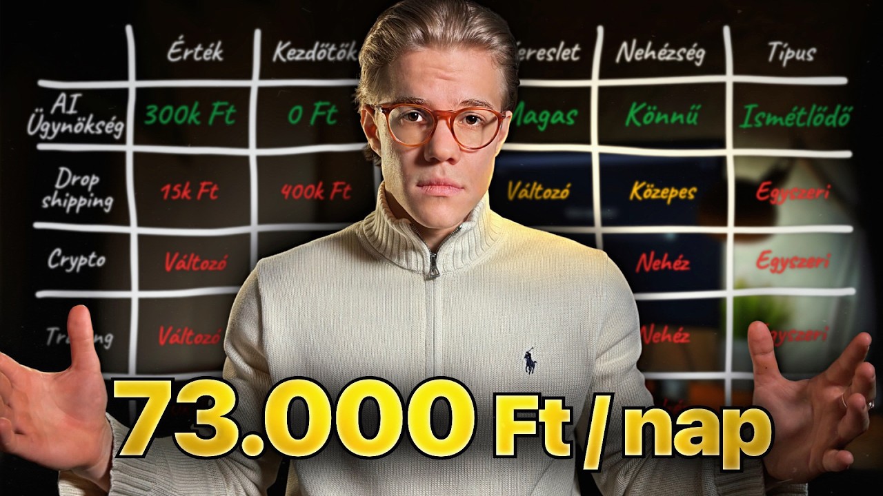 A Legjobb Online Vállalkozás Kezdőknek 2026-ban | TELJES KURZUS