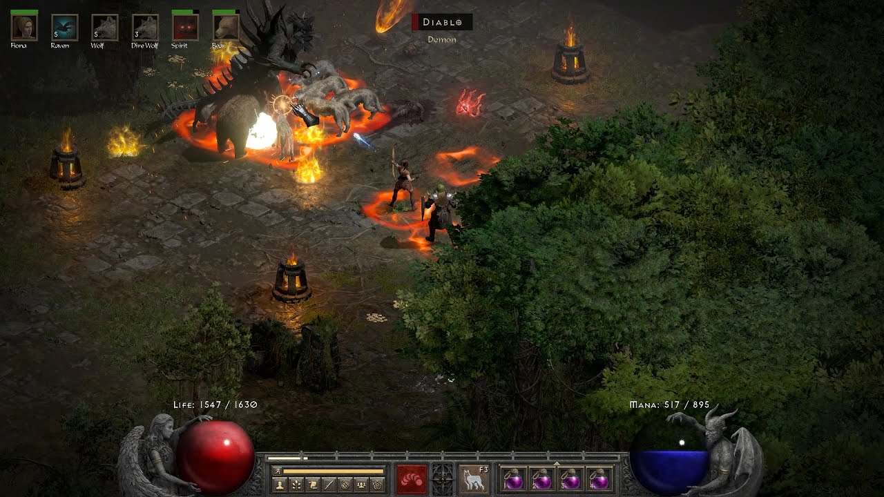 Summon Druid Diablo Clone Killer