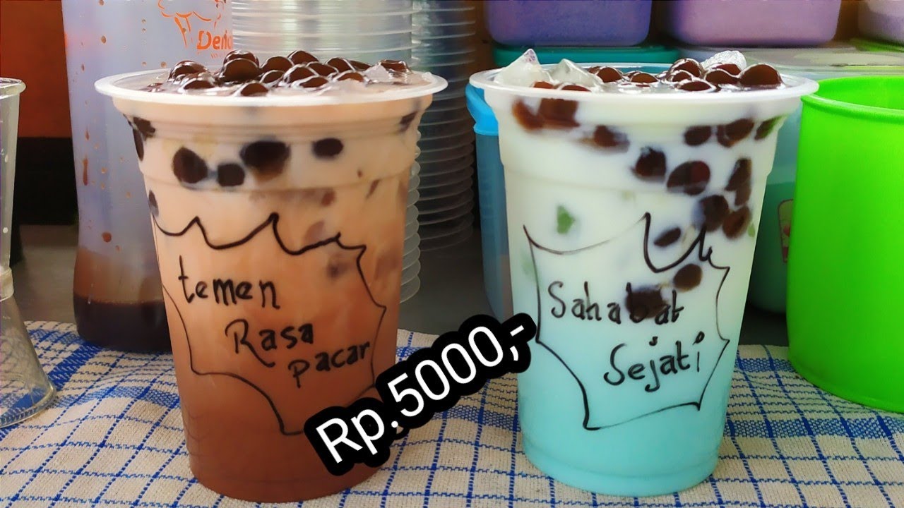 Cara membuat ES BOBA || minuman kekinian untuk di jual