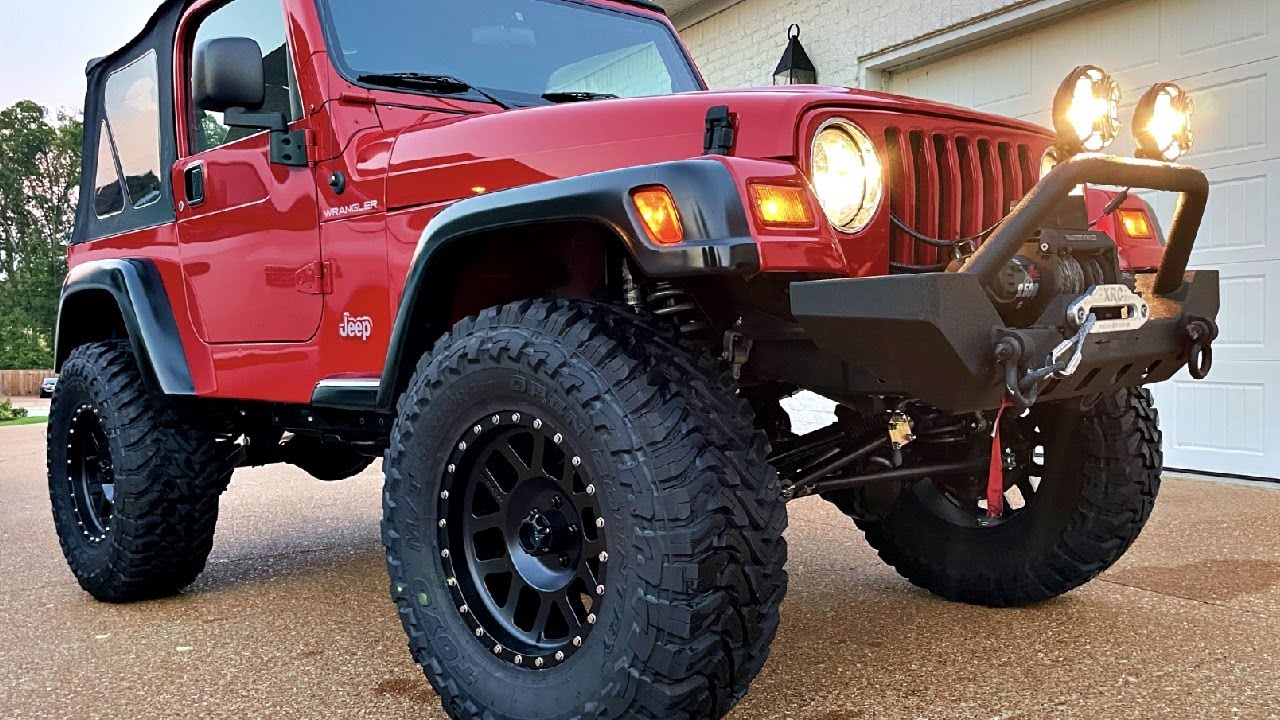 Installing 35 inch Tires On My 26 Year Old Jeep!
