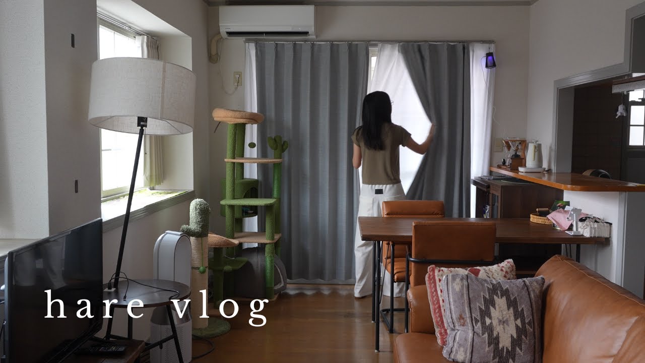 【vlog】社会人の休日モーニングルーティン｜食べて縫ってぼんやりする｜家で過ごす休日🪡☕