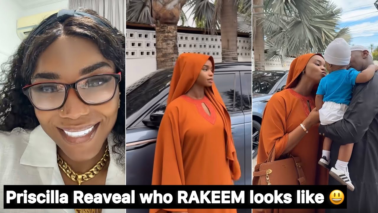 PRISCILLA REVEAL WHO RAKEEM LOOKS LIKE AS THEY STEP OUT WITH IYABO OJO #priscilla #viralvideo #trend