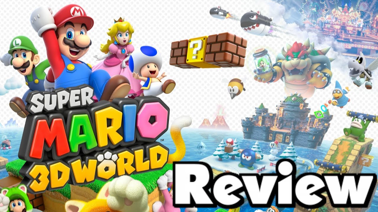 Super Mario 3D World (Nintendo Wii U) Review [HD/Deutsch]