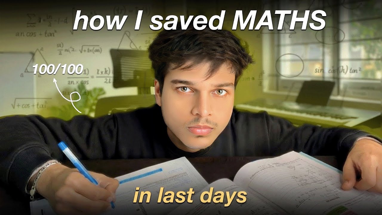 Class 10th - Maths LAST 21 DAYS Plan to get 100/100 🔥