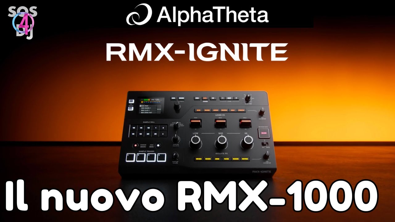 AlphaTheta RMX-IGNITE Il sostituto della Pioneer RMX 1000