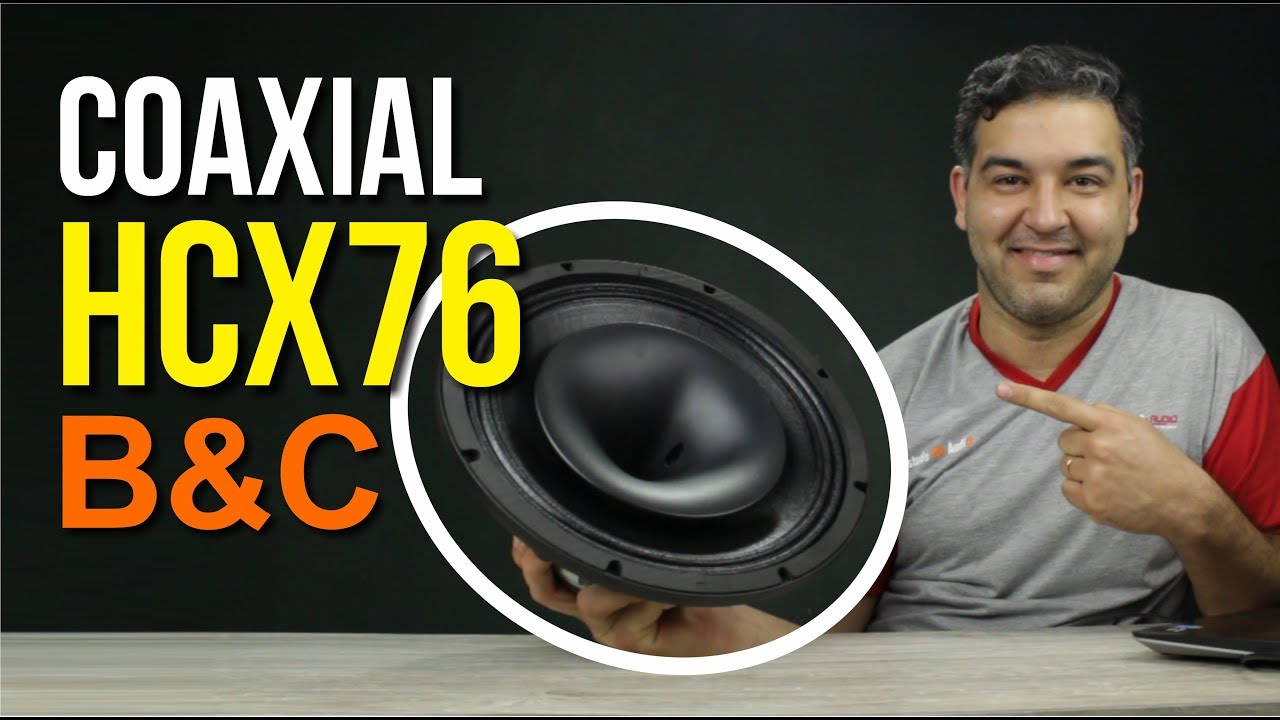 Alto-Falante COAXIAL 12HCX76 da B&C | RenanLopes - UnR#29