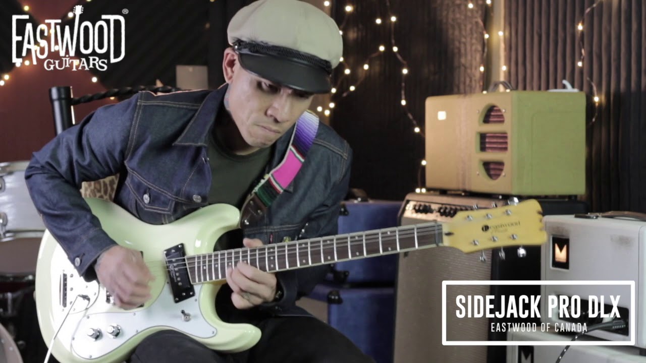 Eastwood Sidejack PRO DLX guitar - demo by RJ Ronquillo