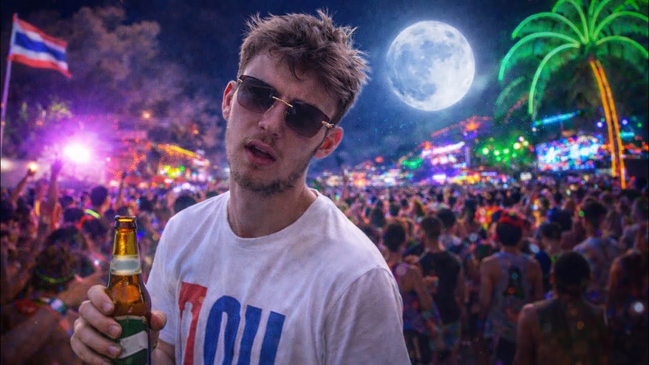 I Got BLACKOUT Drunk at a Full Moon Party in Kho Phangan