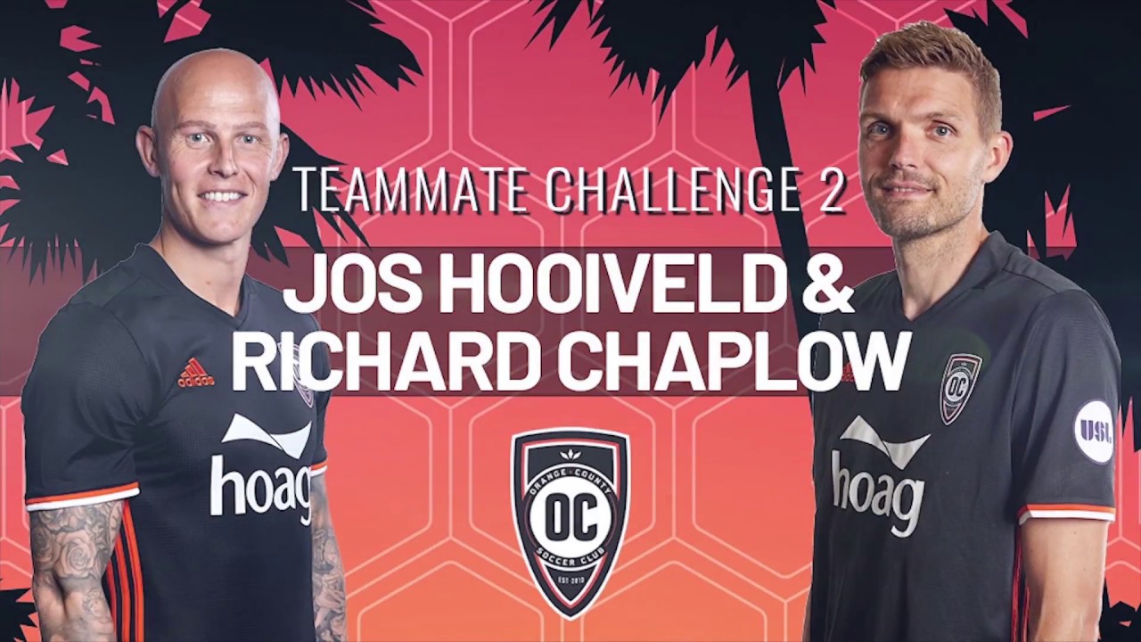 Orange County SC Teammate Challenge 2: Jos Hooiveld and Richard Chaplow