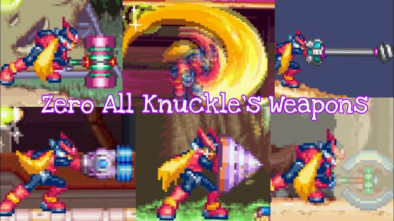 Zero 4 | 全敵人的武器 | knuckle weapon