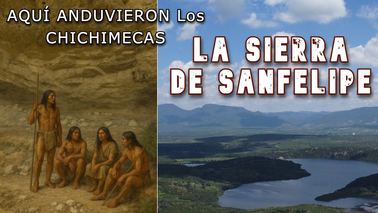 La SIERRA CHICHIMECA de SAN FELIPE, GUANAJUATO. Las PINTURAS RUPESTRES de La PEÑA CALAVERA.