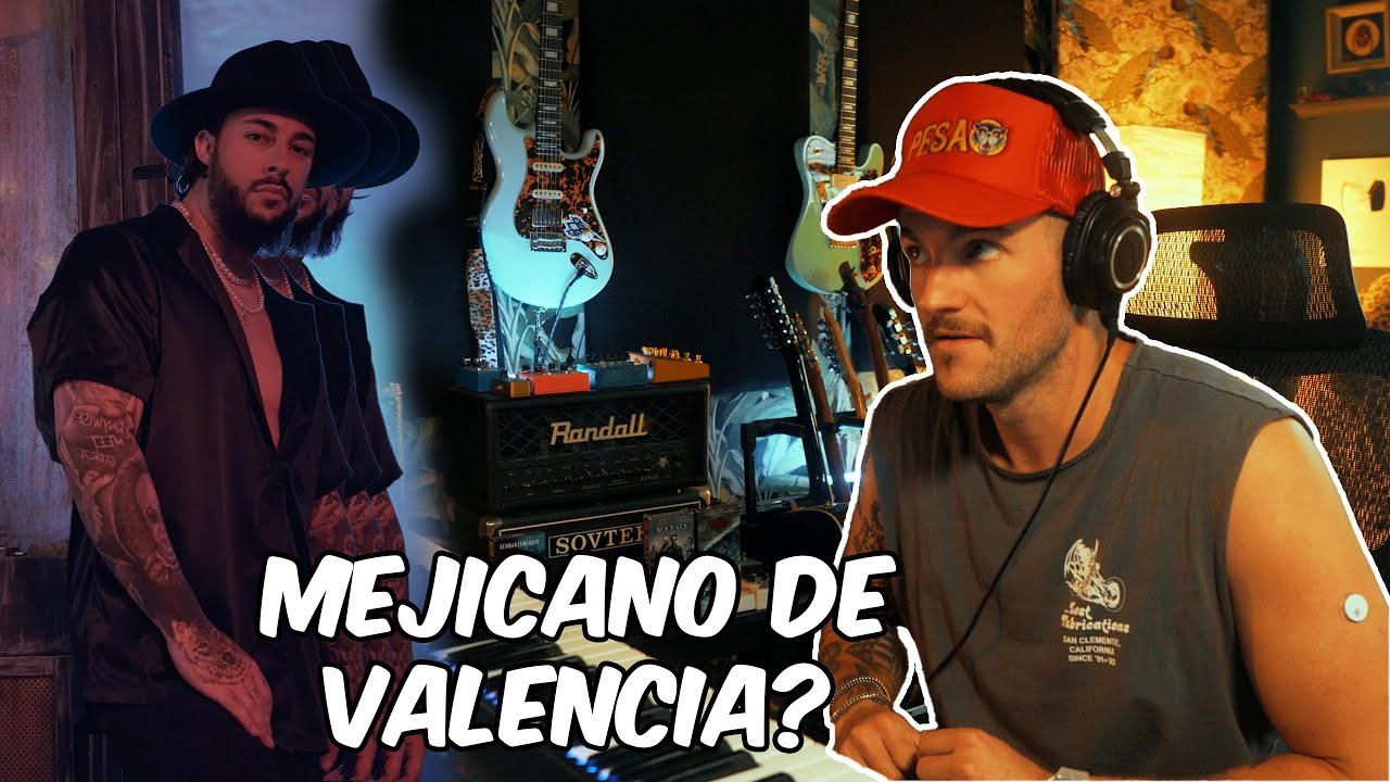 AMERICANO reacciona a Galvan Real - Amiga Mía