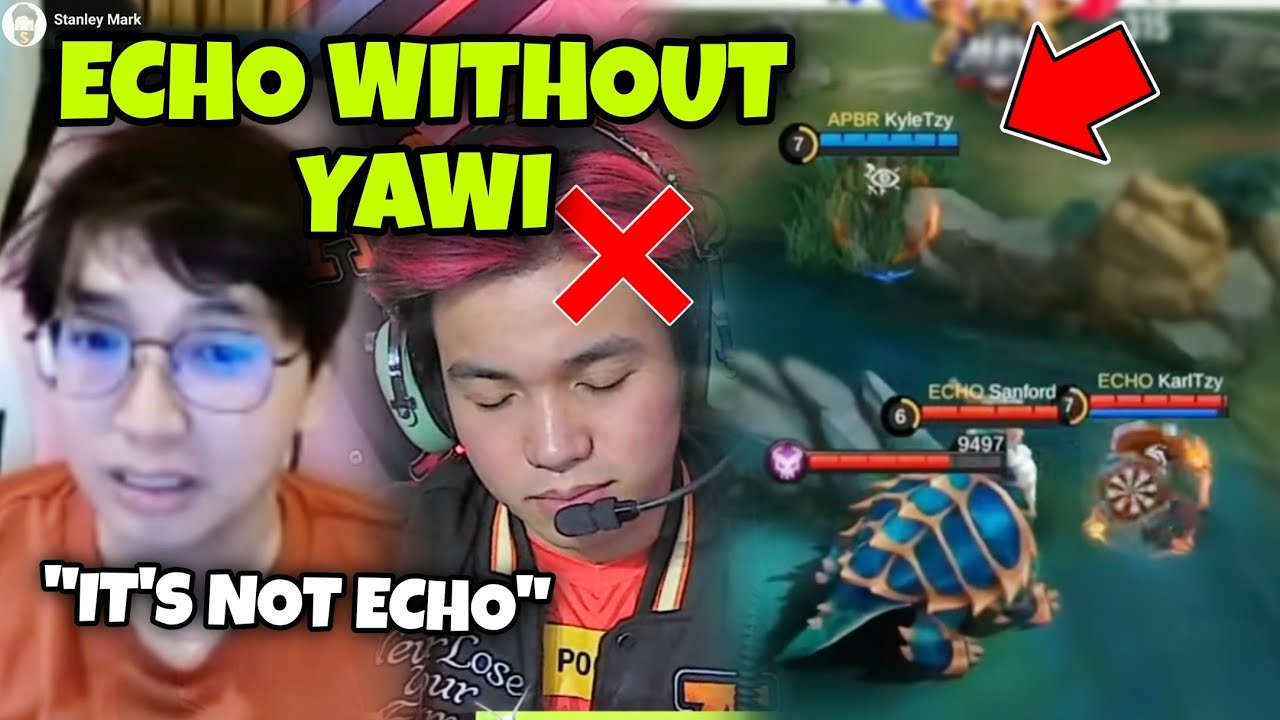 OHMYV33NUS NOTICED HOW ECHO PLAYED DIFFERENTLY WITHOUT YAWI