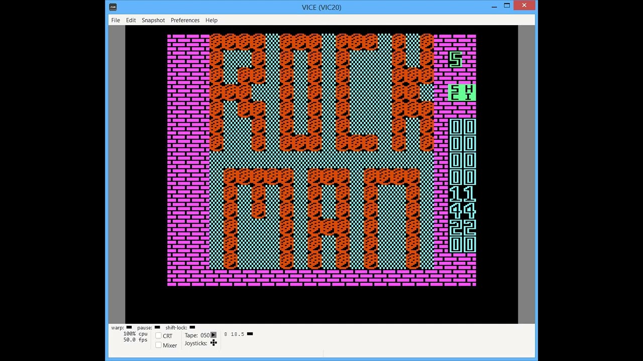 Rockman - Commodore VIC-20
