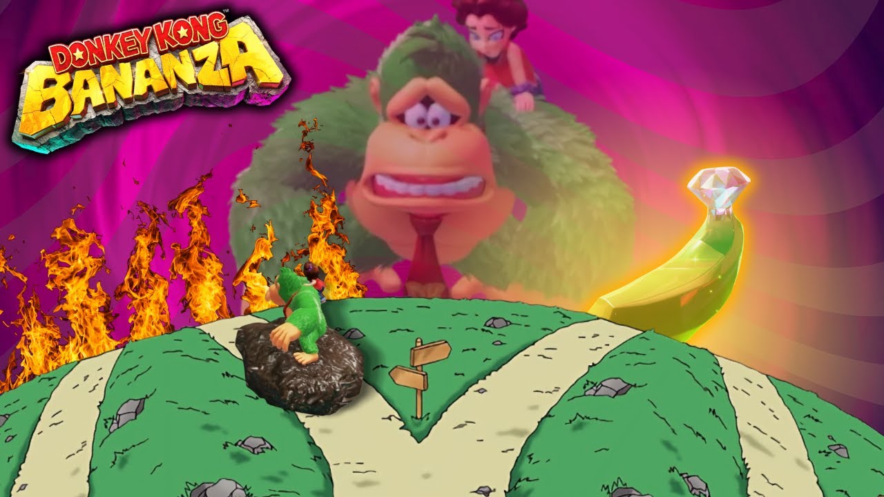 Прокладывая свой собственный путь в Наннерс — прохождение Donkey Kong Bananza / ЧАСТЬ 12