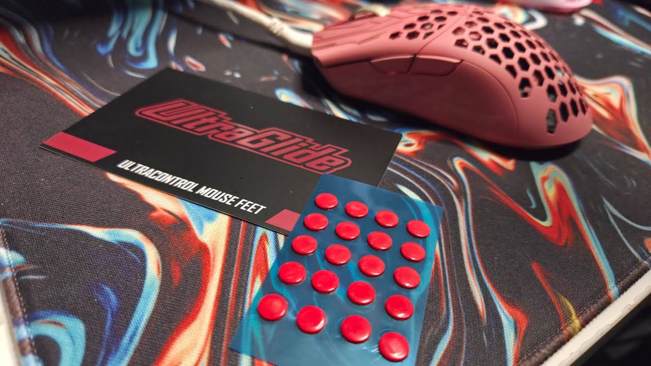 Ultraglide в стиле Xraypad Obsidian. | Ultraglide Ultracontrol Mouse Skates