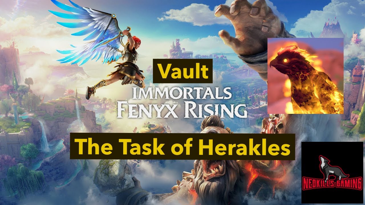 The Task of Herakles | Guide and Chest | Immortals Fenyx RIsing