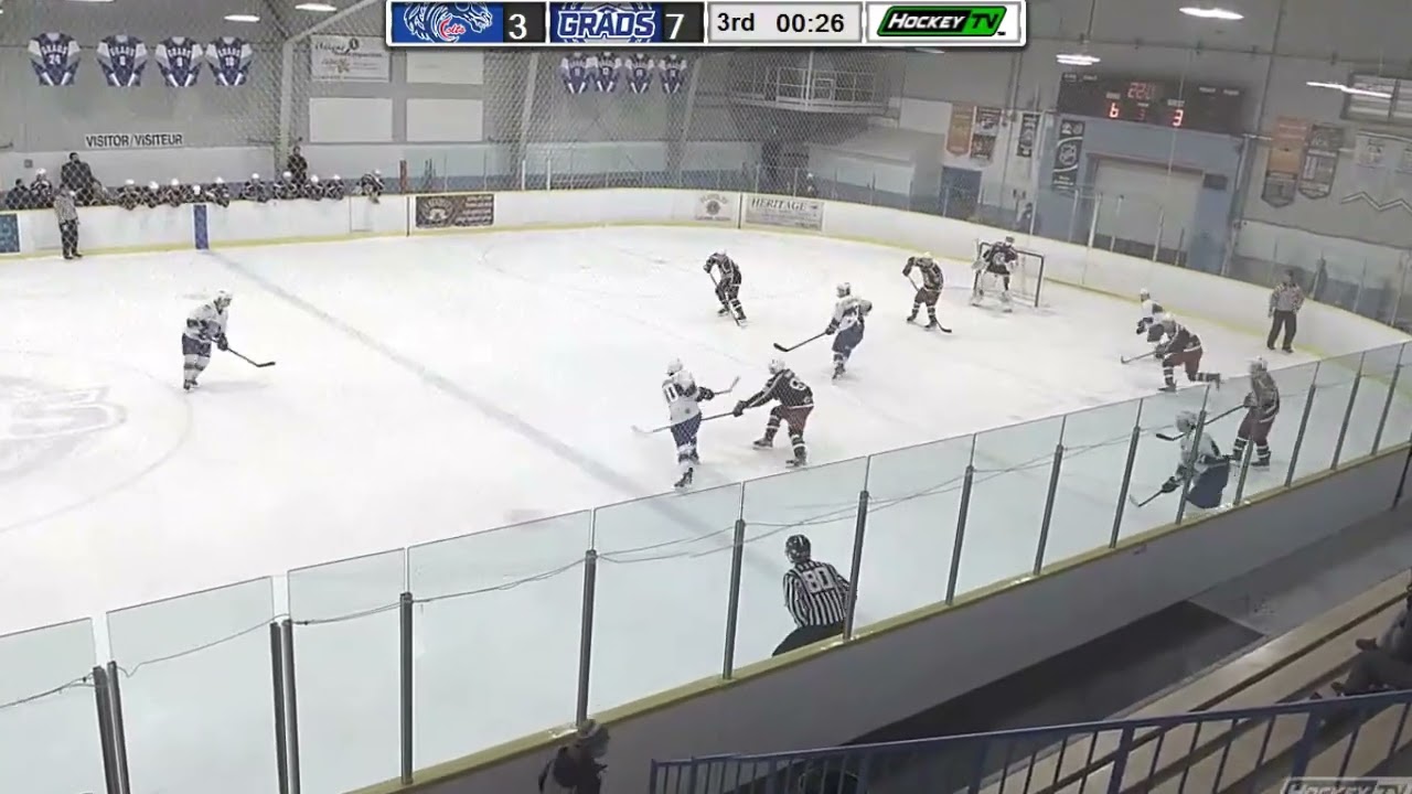 Navan Grads #10 Joseph Ianniello ('04) scores his 2nd of the game vs. Cornwall Colts (Mar. 18/22)