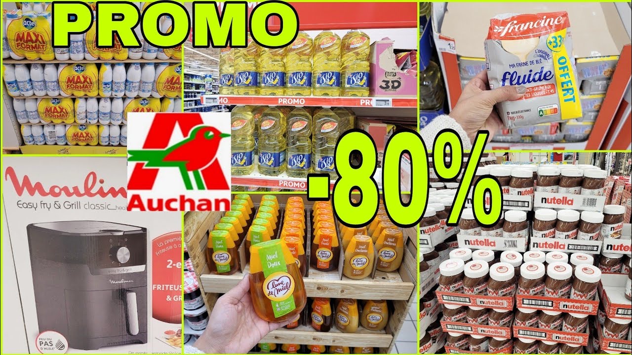 😱💣AUCHAN PROMOTION JUSQU'À-80% 23.01.24 #auchan #grandesurface #magasin #promo #bonsplans #promotion