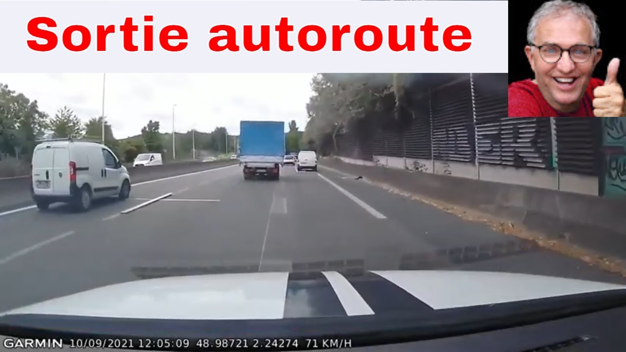 SORTIE D AUTOROUTE 