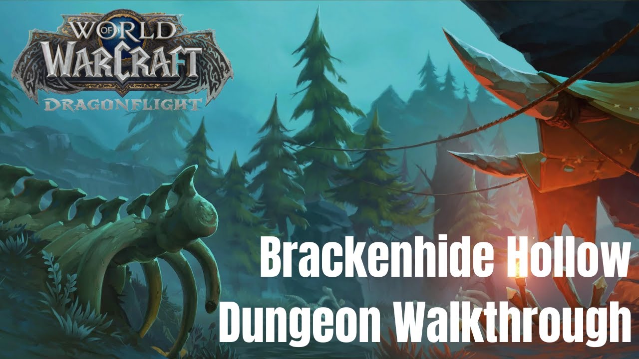 WoW Dragonflight / Brackenhide Hollow Dungeon Walkthrough / Affliction Warlock Gameplay