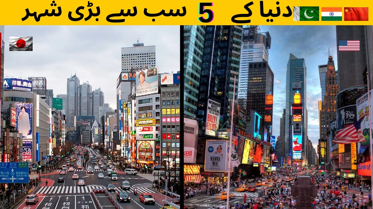 Most 5 biggest city in the 🌍 world  2026