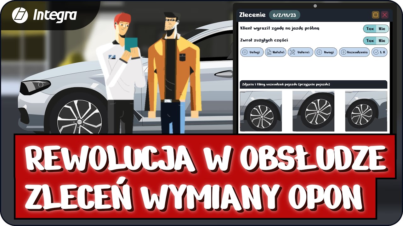 Jak usprawnić przyjęcie pojazdu do serwisu w trakcie sezonu wymiany opon? I Program Integra 7