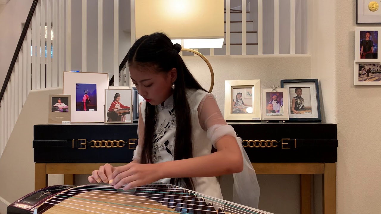 &ldquo;雪落下的声音&rdquo;古筝纯筝 &ldquo;The sound of falling snow&rdquo; Guzheng/Chinese zither/Chinese instrument