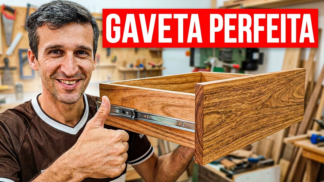 COMO COLOCAR CORREDIÇAS | COMO CALCULAR GAVETAS  |  COMO COLOCAR FRENTE e  FUNDO de GAVETAS