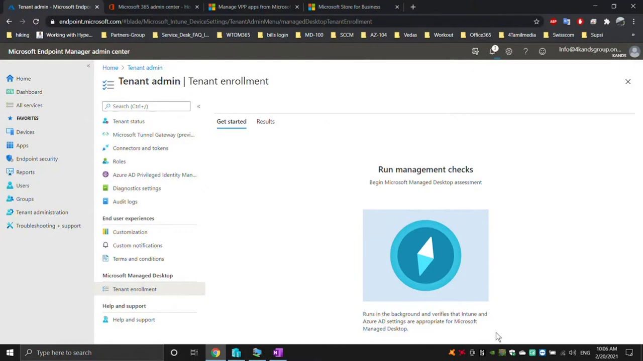 Microsoft 365 Admin Center - E5 Trail License activating to the user