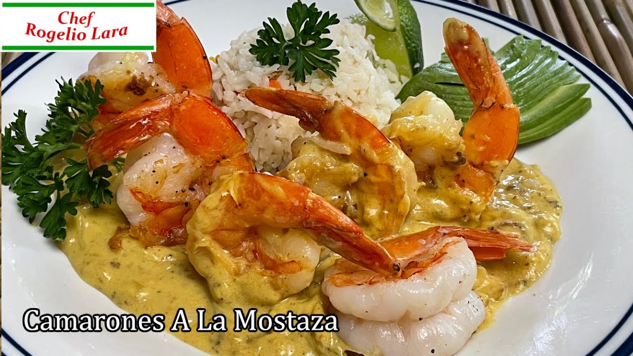 Camarones A la mostaza, Deliciosa receta