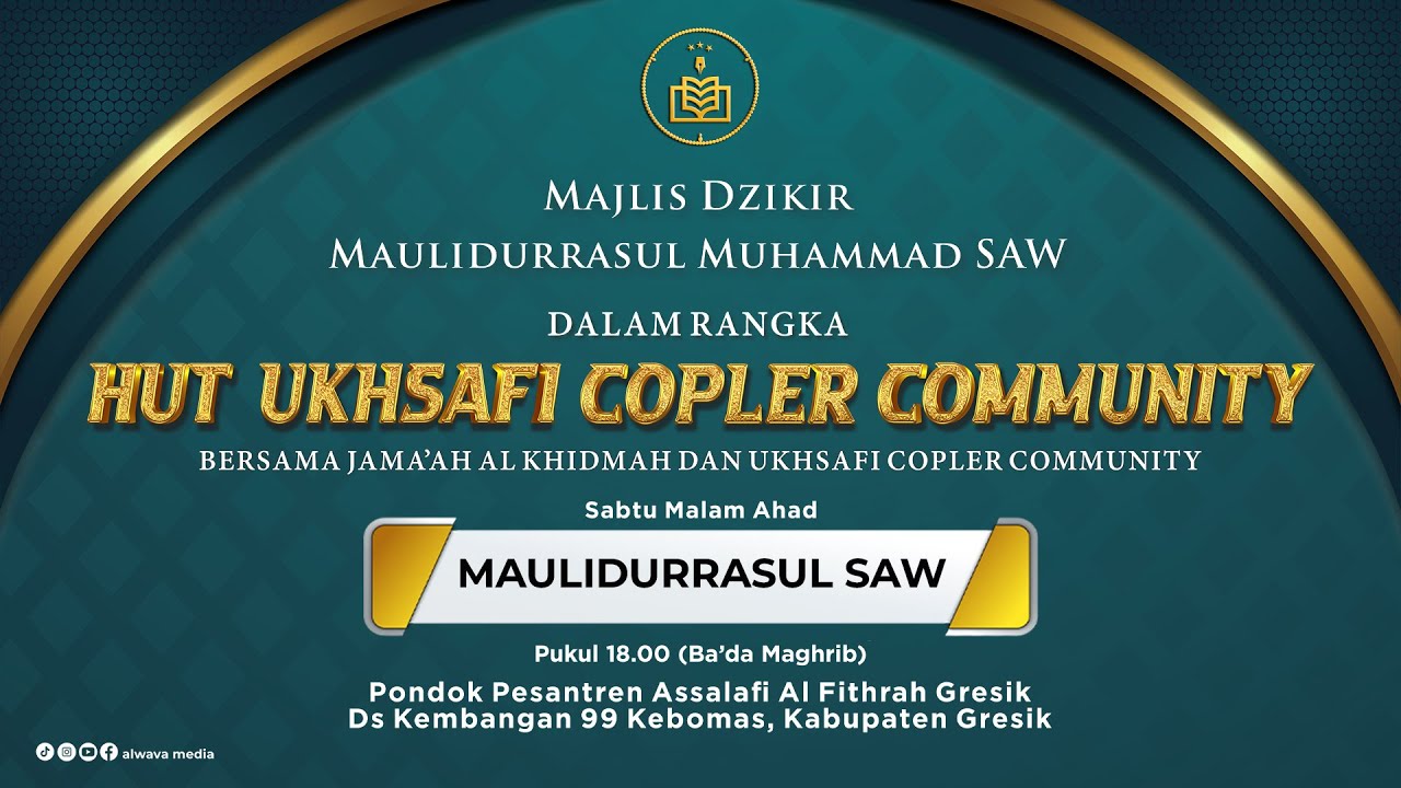 MAULIDURRASUL - MAJLIS DZIKIR DAN HUT UCC KE 16