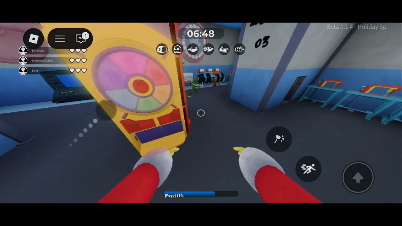 Roblox playbreak jolly wolly huggy gameplay