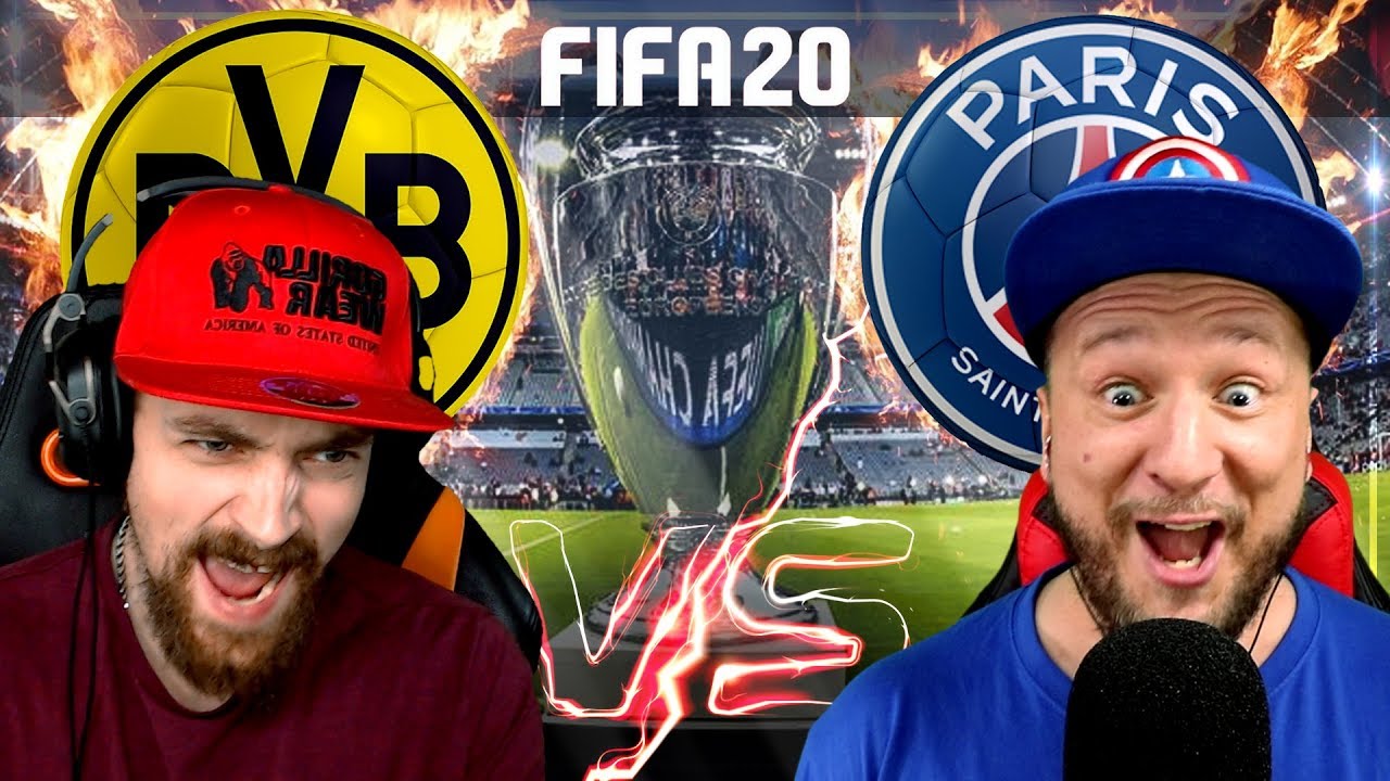 BORUSSIA DORTMUND vs PARIS St. GERMAIN  | YOUTUBER DUELL vs EgoWhity