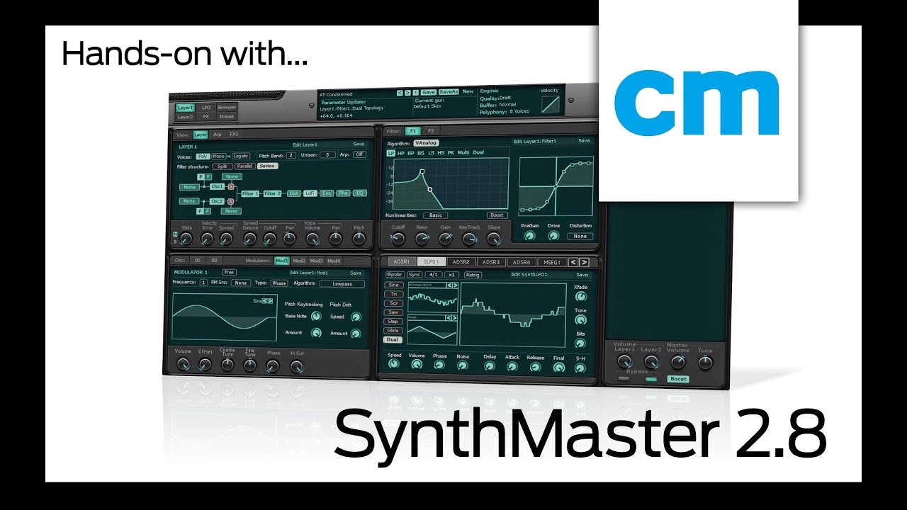 KV331 Audio SynthMaster 2.8: Hands-on with Computer Music magazine