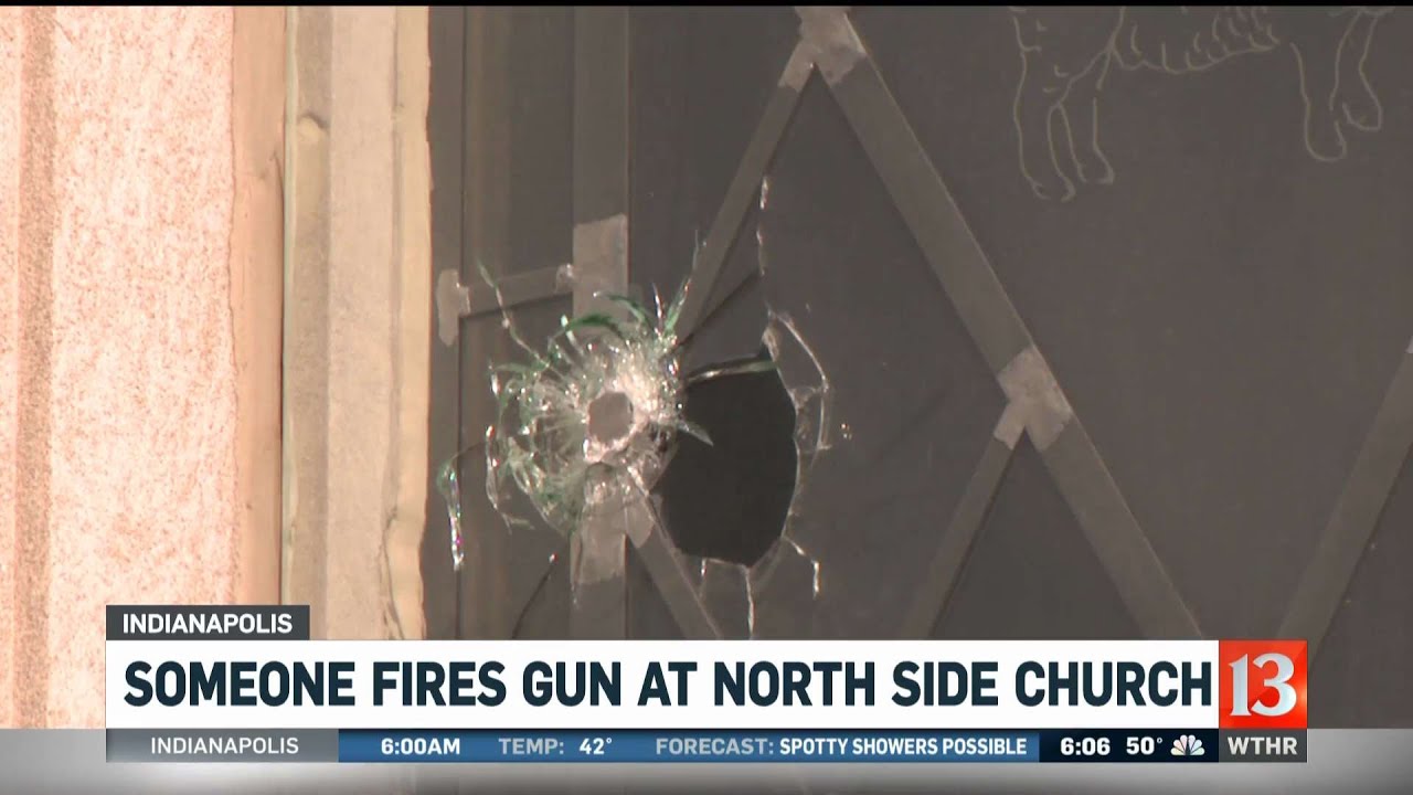 Bullet hits north side church