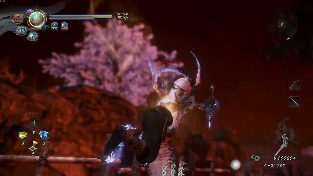 Nioh 2 | DOTStrong | The Violet Cherry Blossoms (Twilight Mission)