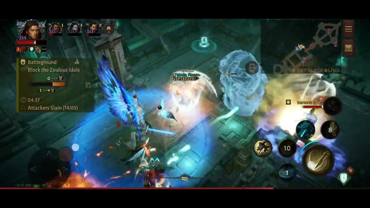 Diablo Immortal - Tempest PvP Battle Grounds (Range DPS Build)