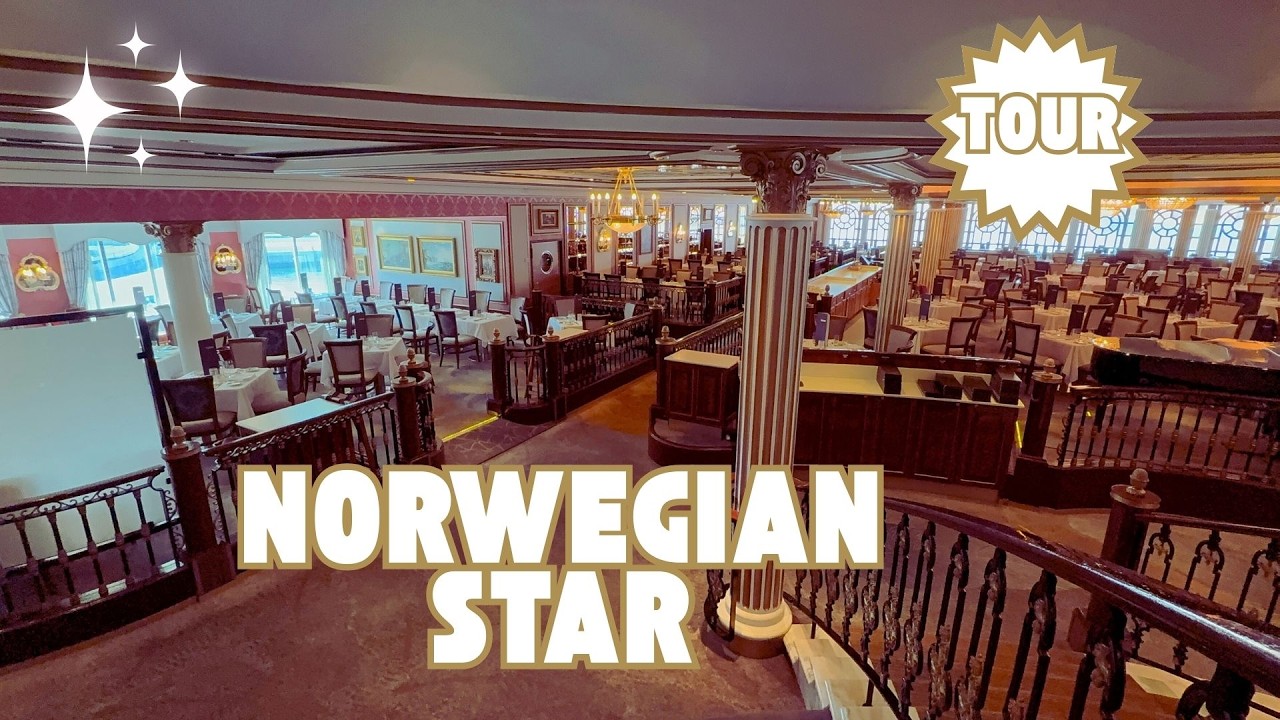 ¡EXPLORANDO NORWEGIAN STAR en Málaga - Tour Completo del Crucero! #viajes2025