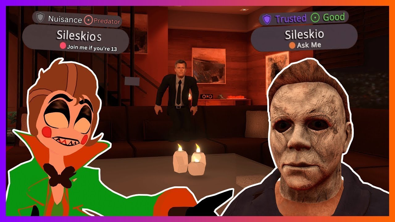 THIS VRCHAT PREDATOR IMPERSONATED ME ON HALLOWEEN…
