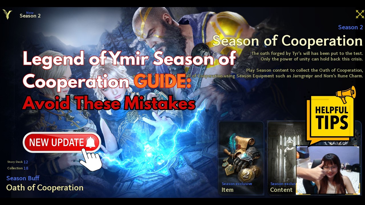 LEGEND OF YMIR | SEASON OF COOPERATION GUIDE (avoid burning out)