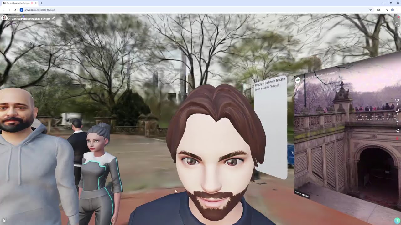 Arrival Space NYC Gaussian Splatting Tour