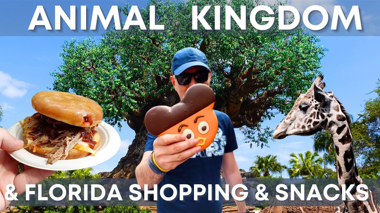 Trying odd snacks at Animal Kingdom | WALT DISNEY WORLD VLOGS